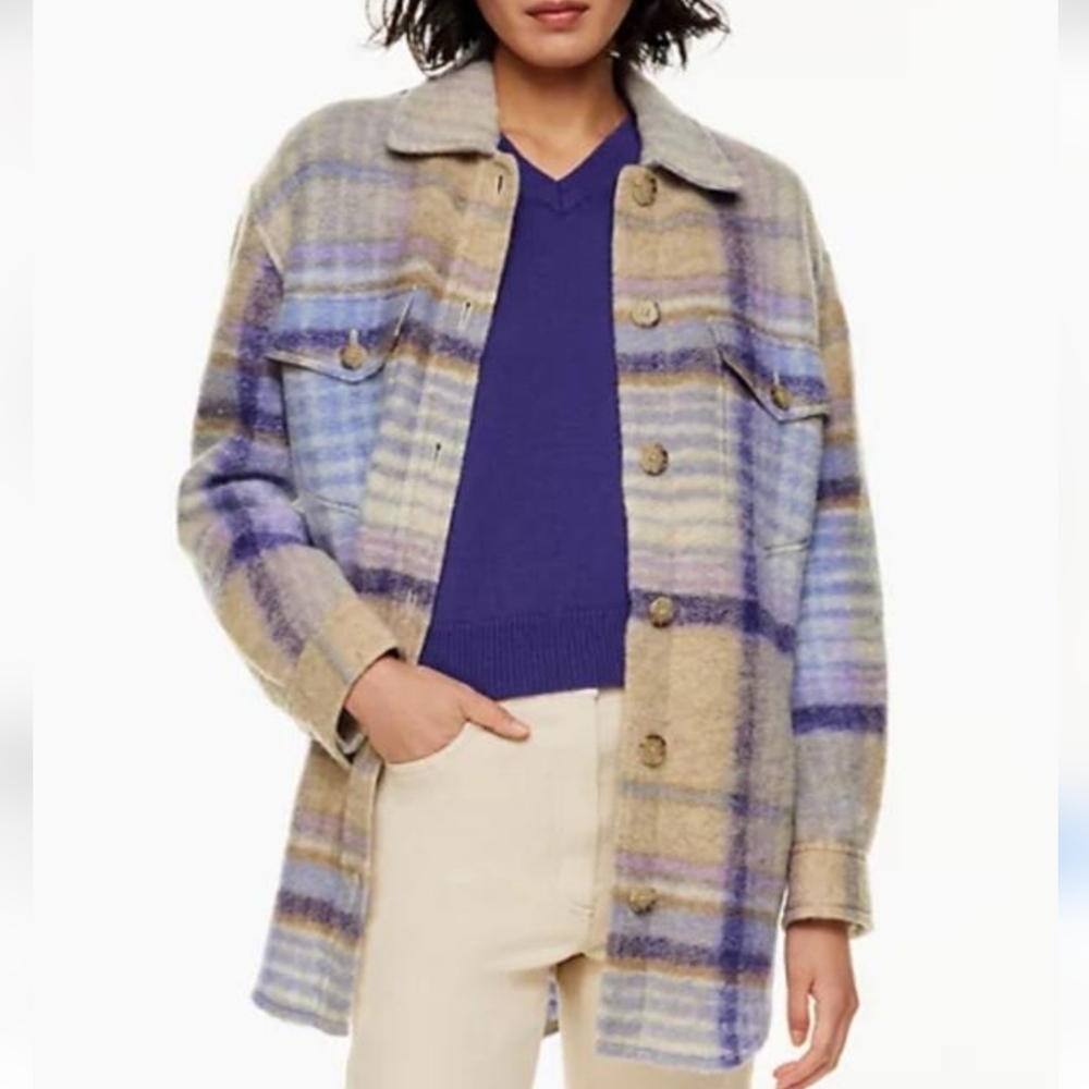 Wilfred‎ Free The Ganna Purple Shirt Jacket